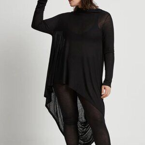 SOLD Marcella Iris Tunic | Black | Size L